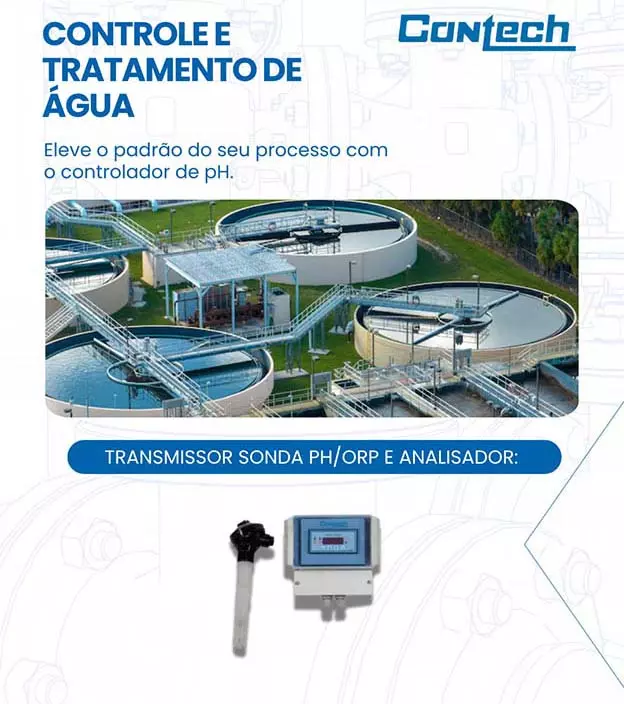 Eleve o padrão do seu processo com o controlador de pH